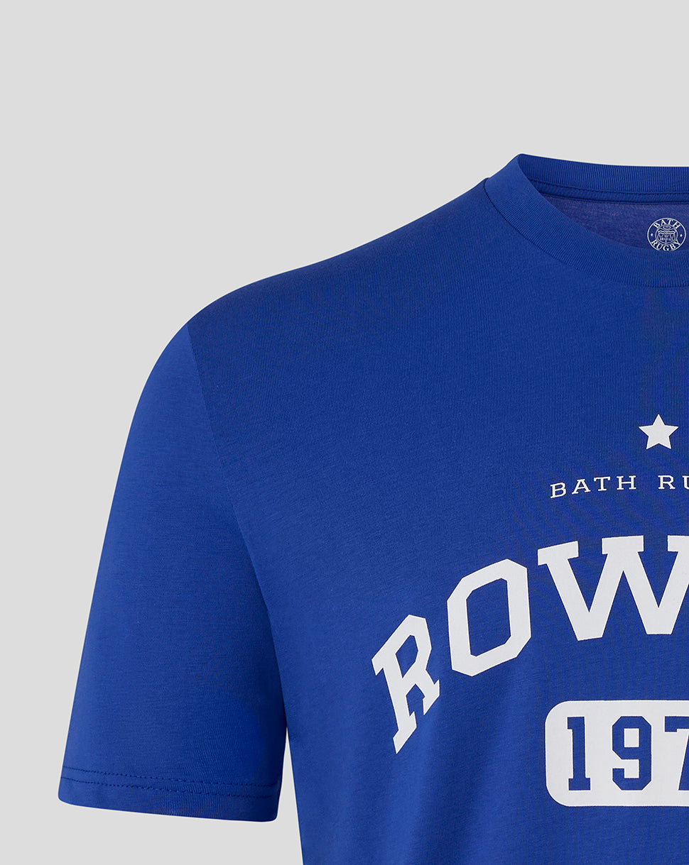 BATH RUGBY ROWELL TEE - WORKER BLUE
