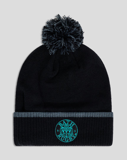 BATH CLUB BOBBLE BEANIE